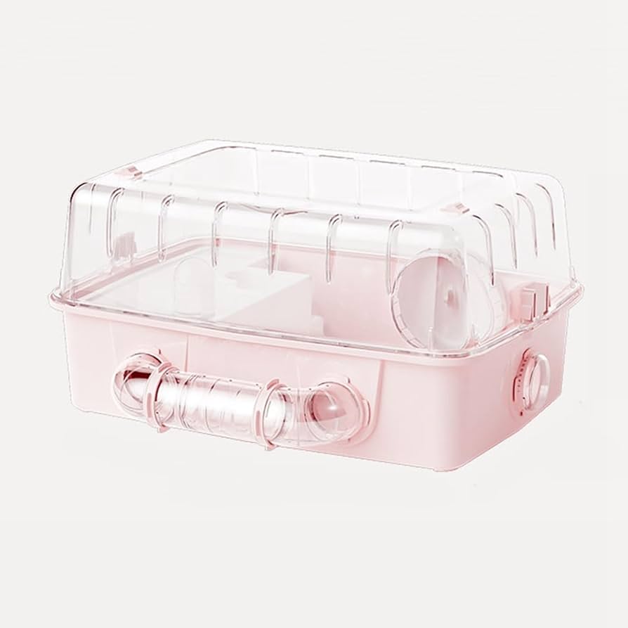 Amazon | ハムスターケージ 小動物用ケージ 透明 アクリル DIY可能 ABS