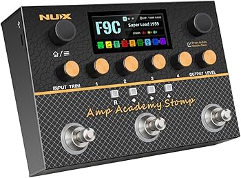 Amazon.com: NUX Amp Academy Stomp Compact Amp Modeler, Multi