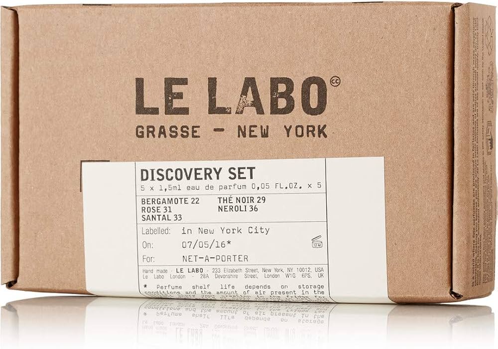 Amazon.com : Le Labo Discovery Set Santal 33, Rose 31, Bergamote