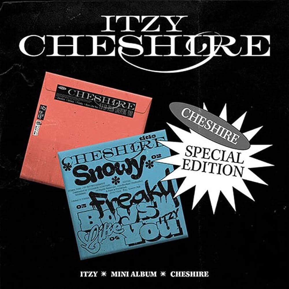 ITZY - Cheshire [Special Edition] Album+Pre-Order Benefit (B ver