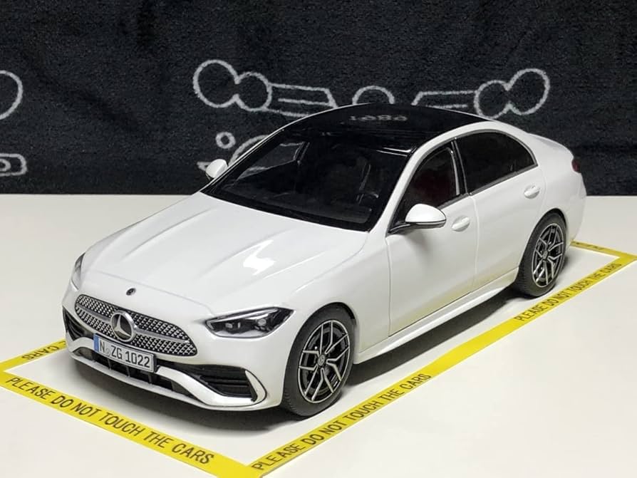 Amazon | NZG 1/18 Mercedes Benz C class (W206) 2021 opalite white