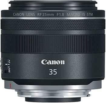 Amazon.com : Canon RF35mm F1.8 is Macro STM Lens, Black : Electronics