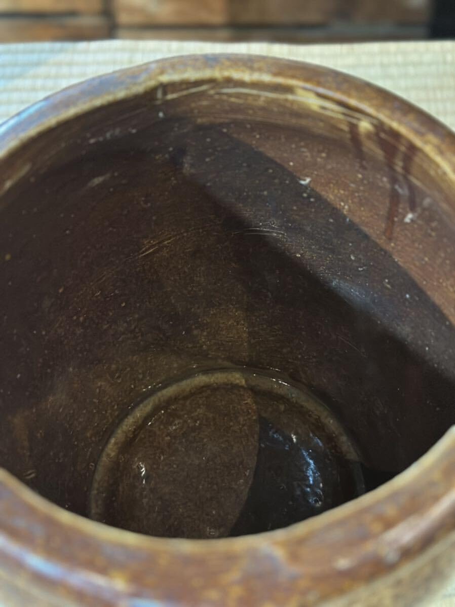 Amazon.co.jp: 壺 壷 ツボ 水瓶 陶器 大きめ 水鉢 メダカ 金魚鉢 睡蓮