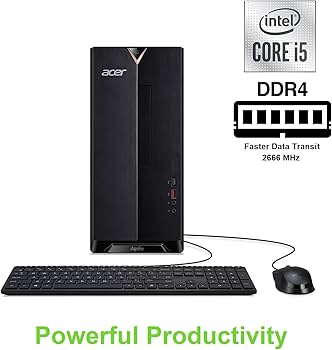 Amazon.com: Acer Aspire TC-1660-UA92 Desktop | 10th Gen Intel Core