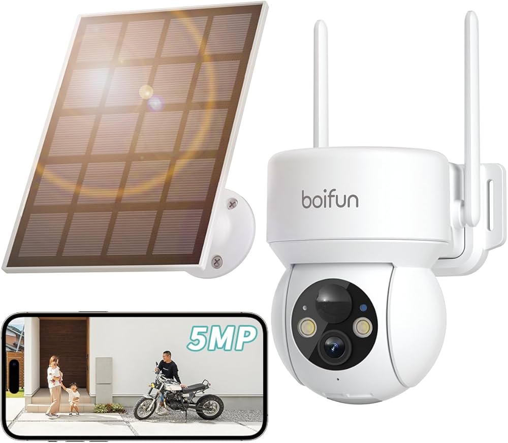 Amazon.co.jp: 【2026最新登場！500万超高画素・2年保証】BOIFUN 防犯