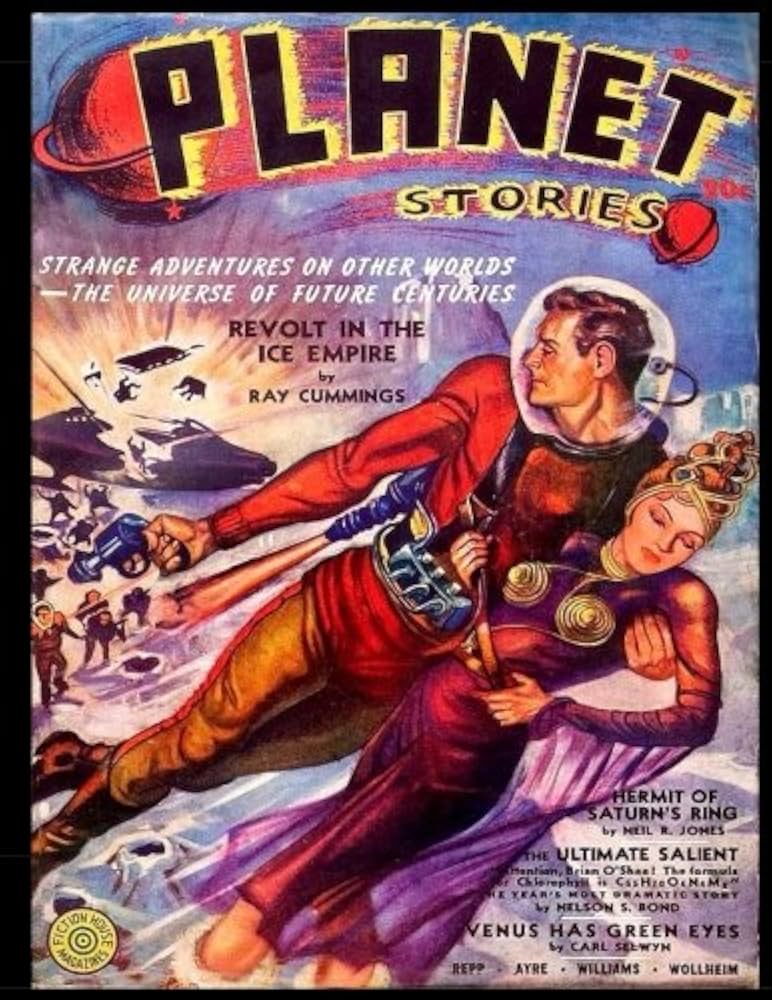 Planet Stories Vol. 1 #4: Golden Age Pulp Science Fiction Magazine