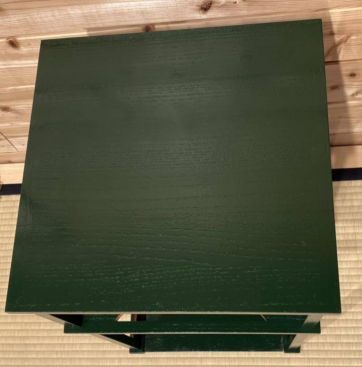 Amazon.co.jp: 茶道具『糸巻棚碌々斎好写組立式』紙箱入表千家11代茶棚