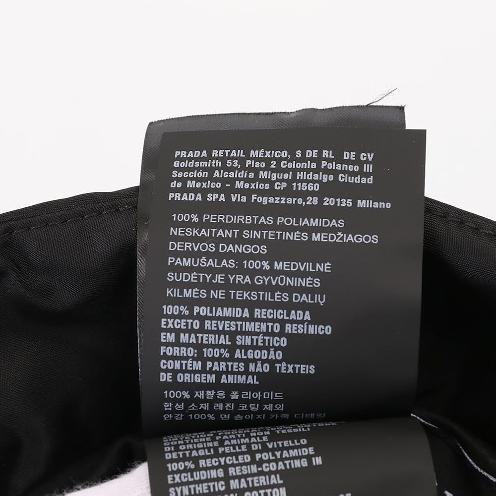 Amazon | [Prada] [プラダ] バケットハット 無地 Re-Nylon 帽子 ハット