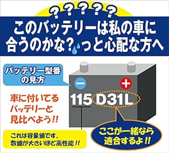 Amazon | SUPER NATTO （スーパーナット）自動車用バッテリー（充電