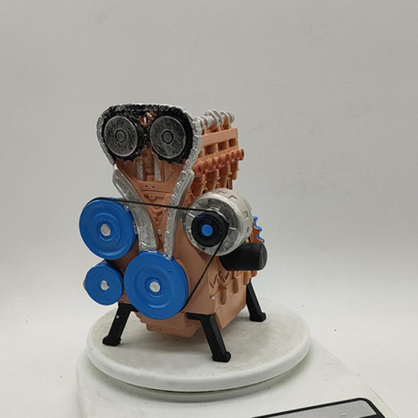 Amazon.co.jp: [dhiuebc] 置物 エンジン ゴールド モデル