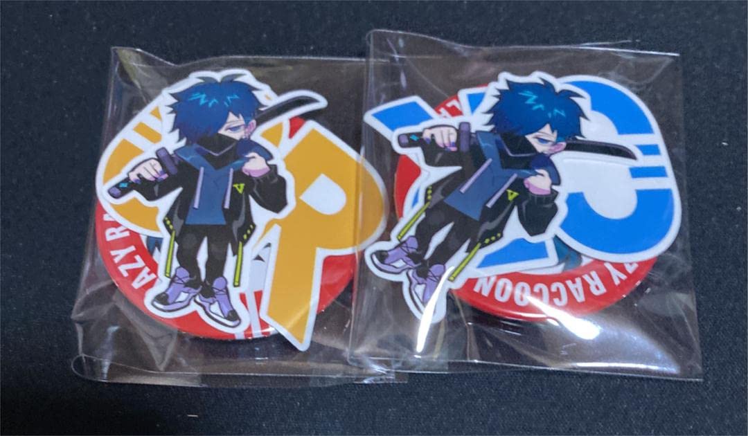 Amazon.co.jp: Crazy raccoon vanilla バニラ 缶バッジ ステッカー cr