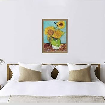 Amazon | フィンセント・ファン・ゴッホ 「ひまわり（3本）」 500