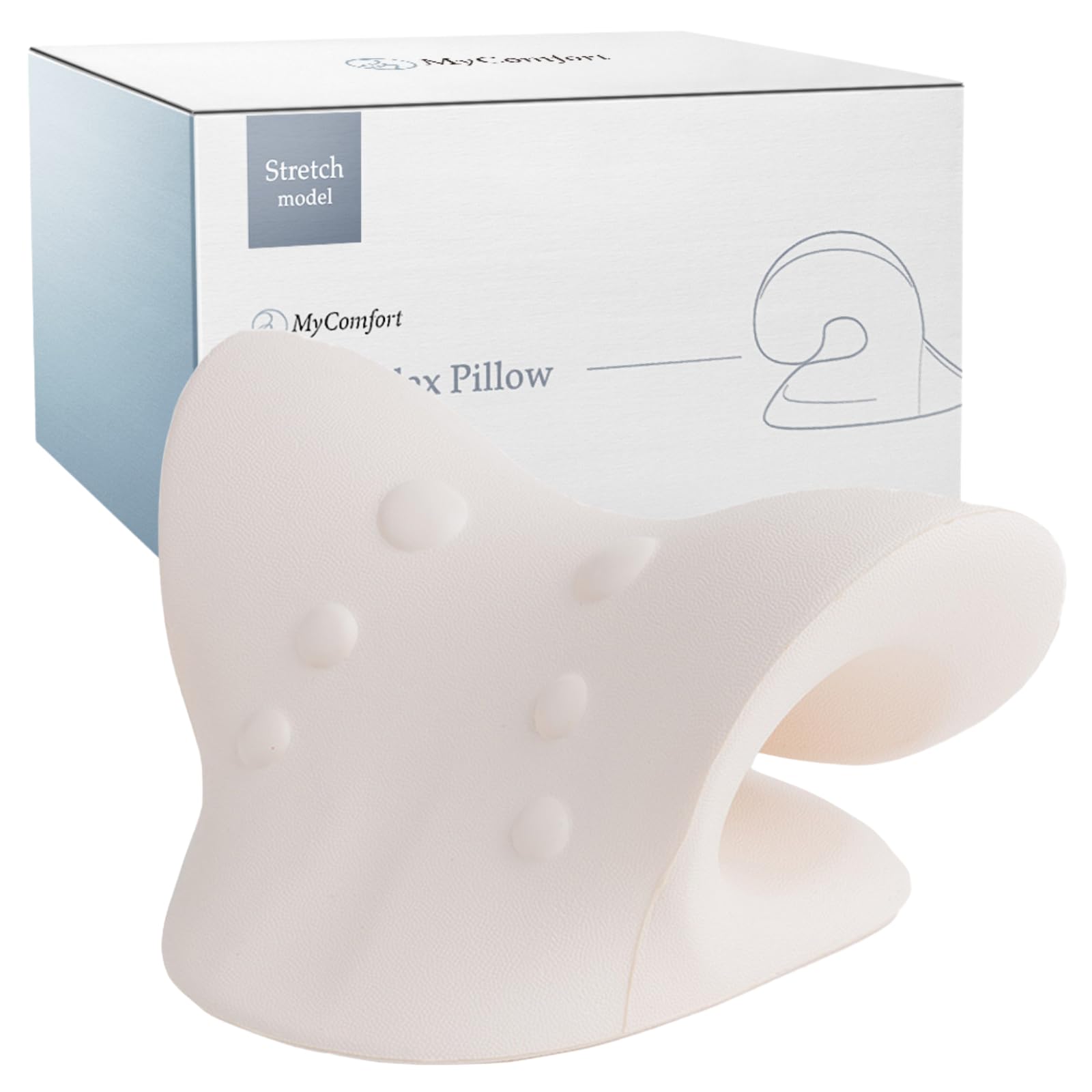 Amazon｜[めざましTVで紹介] MyComfort 首 ストレッチ 首枕 [自宅で