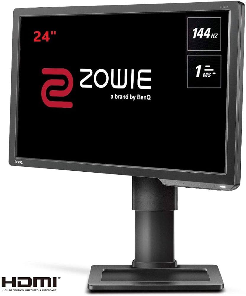 BenQ ZOWIE XL2411P 24 Inch 144 Hz Gaming Monitor, 1080P 1ms, Black