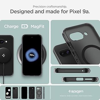 Amazon.com: Spigen for Pixel 9a Case, Ultra Hybrid MagFit (2025