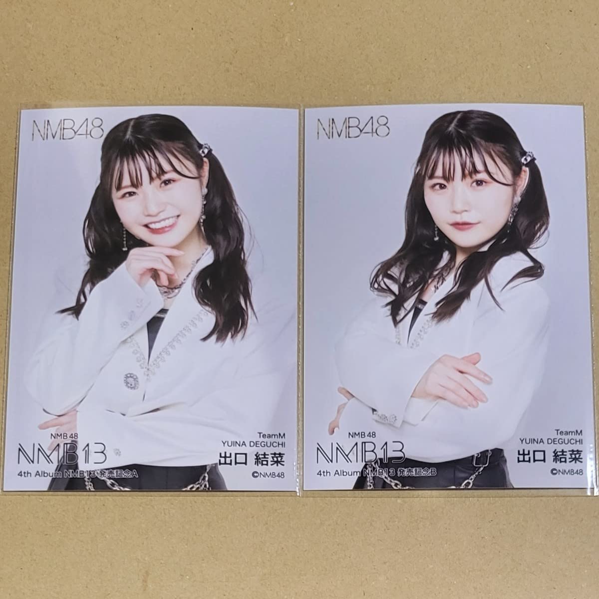 Amazon.co.jp: NMB48 出口結菜 4th Album 「NMB13」 発売記念生写真