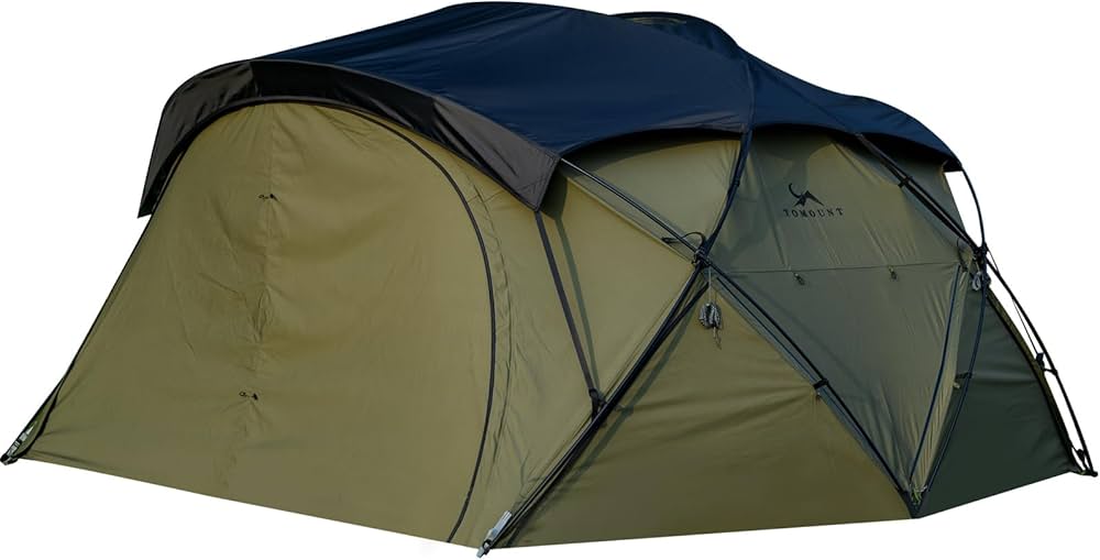 Amazon.co.jp: TOMOUNT シェルターテント TCテントドームテント アルミ