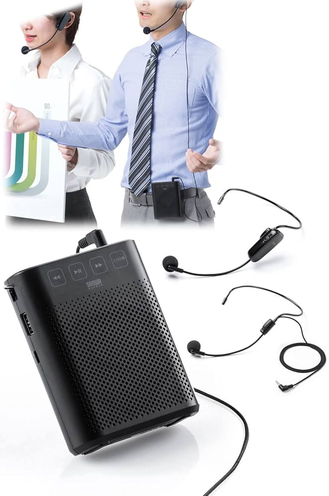 Amazon.co.jp: イーサプライ ハンズフリー拡声器 ワイヤレス