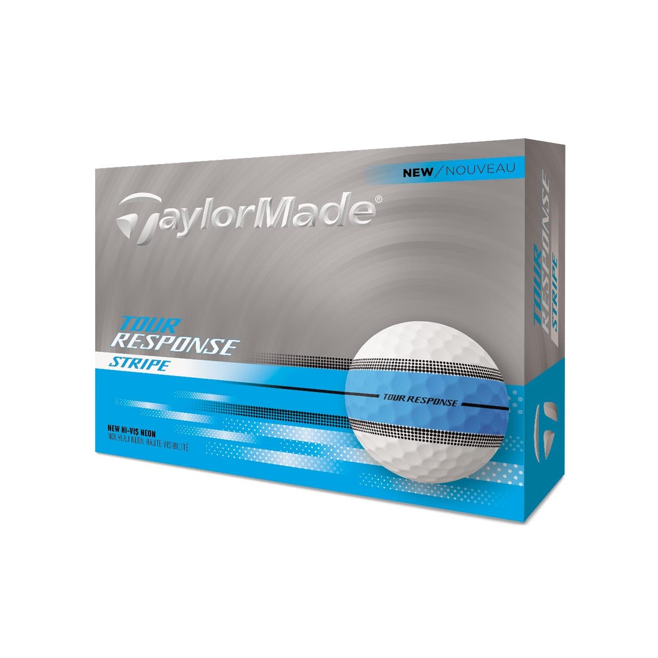 Taylormade Golf 2025 Tour Response Stripe Blue One Dozen : Amazon