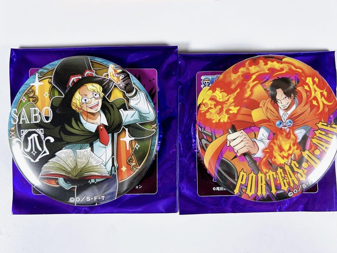 Amazon.co.jp: ワンピース ONEPIECE 輩缶バッジ ハロウィン エース