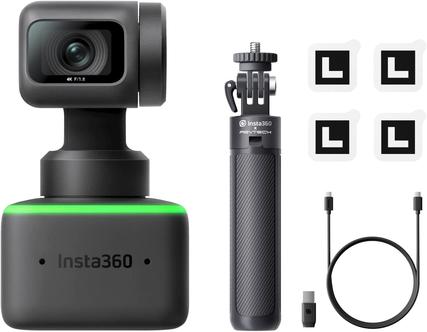 Amazon.co.jp: Insta360 Link三脚キット Webカメラ 4K PTZウェブカメラ