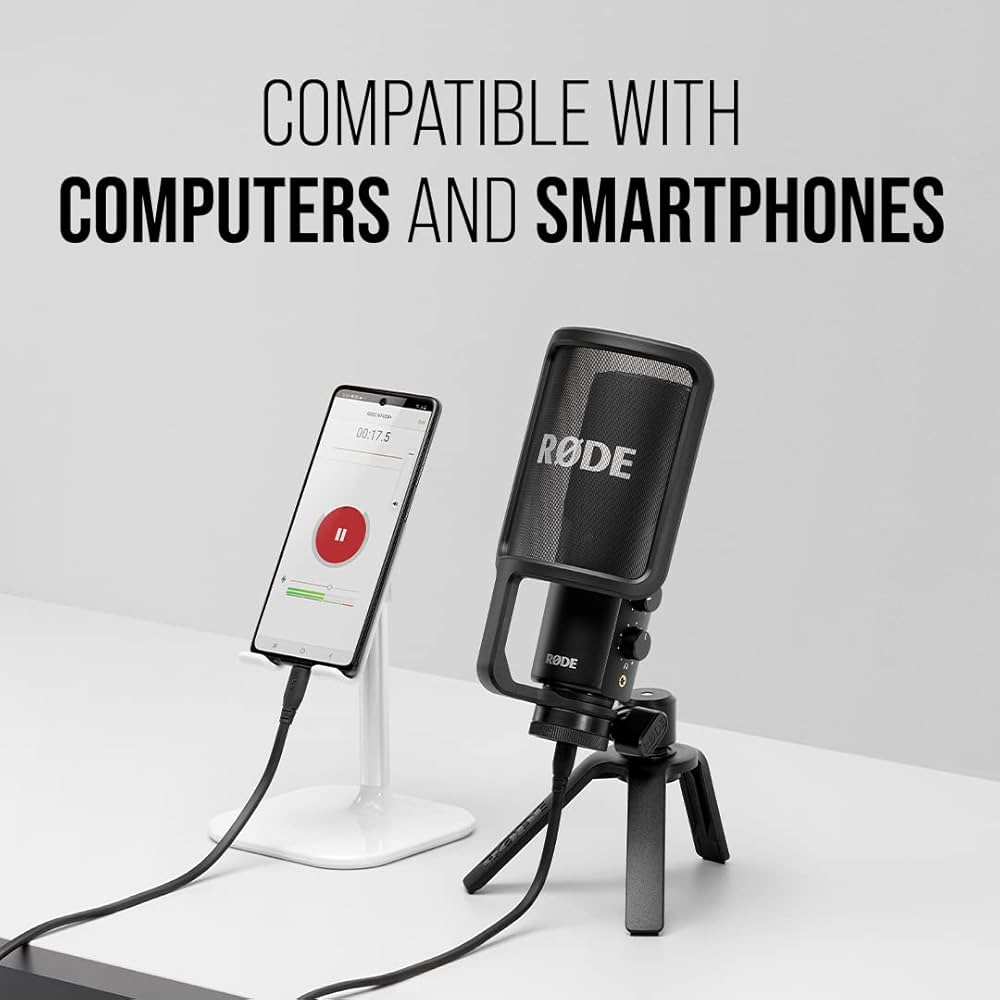 Amazon.com: RØDE NT-USB+ Professional-Grade USB Condenser