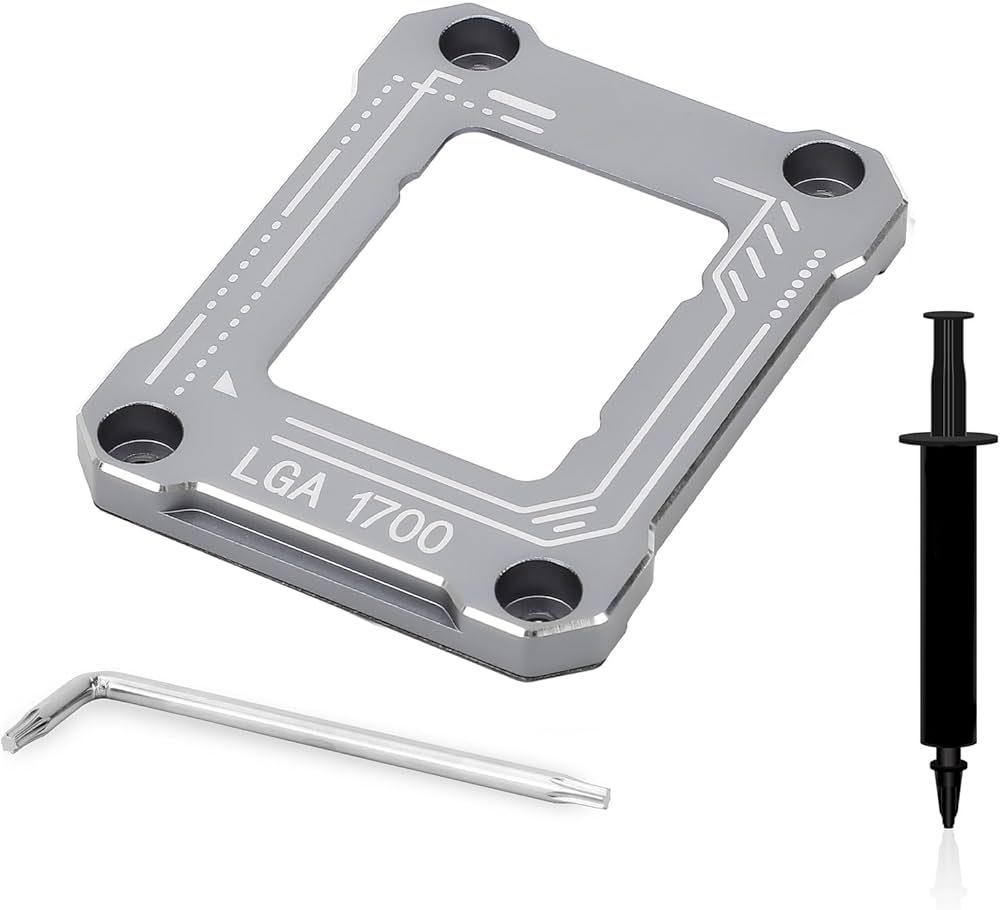 Amazon.co.jp: CPU反り防止、LGA1700 固定金具 曲がり防止、Intel12