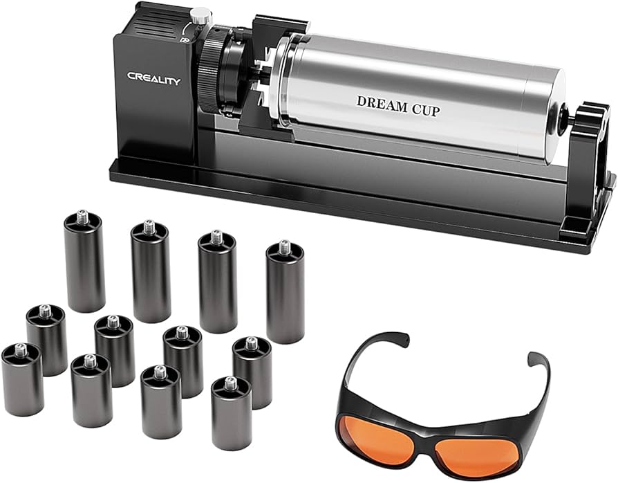 Amazon.com: Creality Falcon Rotary Roller, Engravering Accessories