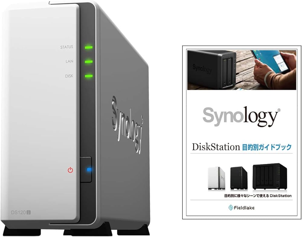 Amazon.co.jp: Synology NASキット 1ベイ DS120j/JP【ガイドブック付