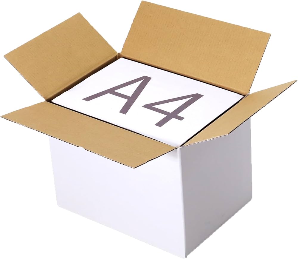 Amazon.co.jp: アースダンボール 段ボール 80サイズ A4 白 10枚 ギフト