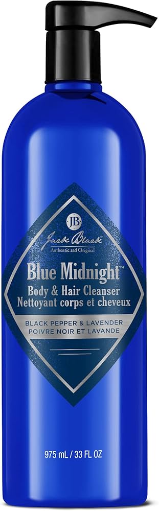 Amazon.com: Jack Black Blue Midnight Body & Hair Cleanser, 33 Fl