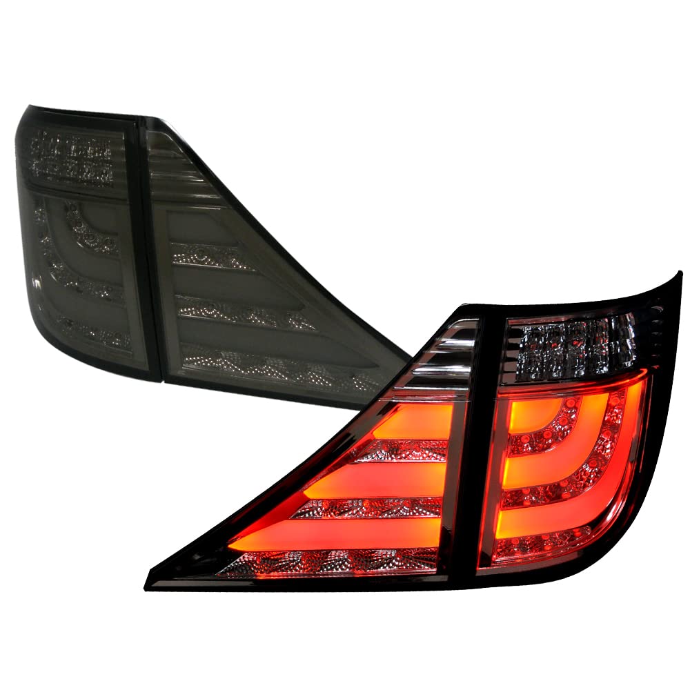 Amazon | 極太3本ファイバー クリスタルアイ 20系 アルファード ヴェル