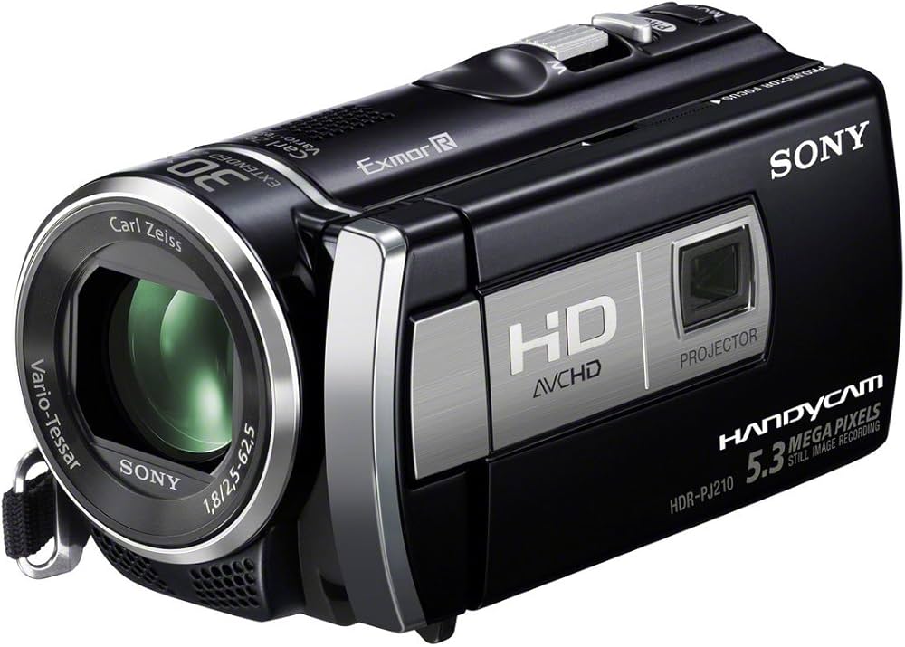 Amazon.co.jp: SONY HDビデオカメラ Handycam PJ210 ブラック HDR