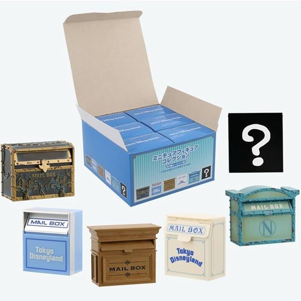 Amazon.co.jp: ディズニー メール ボックス ミニチュア フィギュア