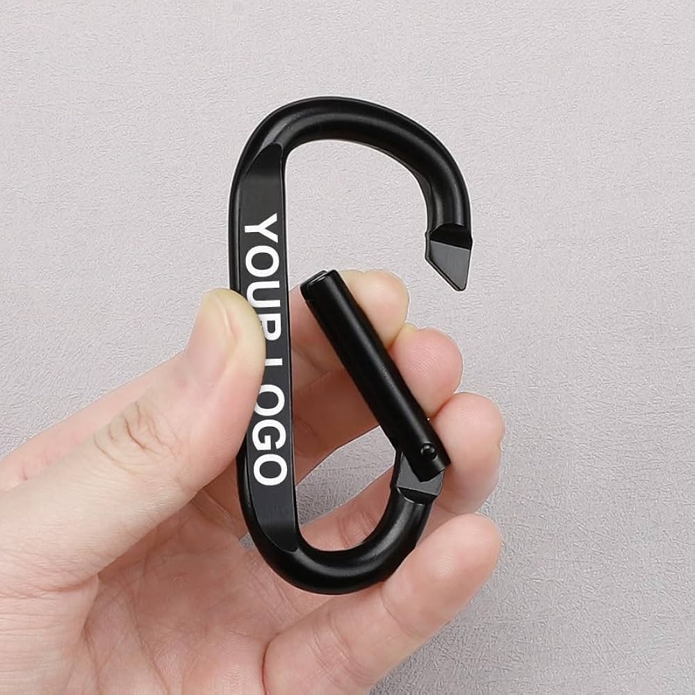 Amazon.com: Pobsuier Custom Metal Carabiner Clip Personalized D
