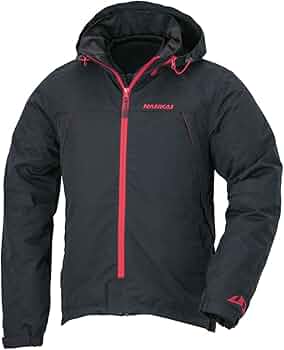 Amazon | [南海部品] ナンカイ カジュアルパーカージャケット BK/RD