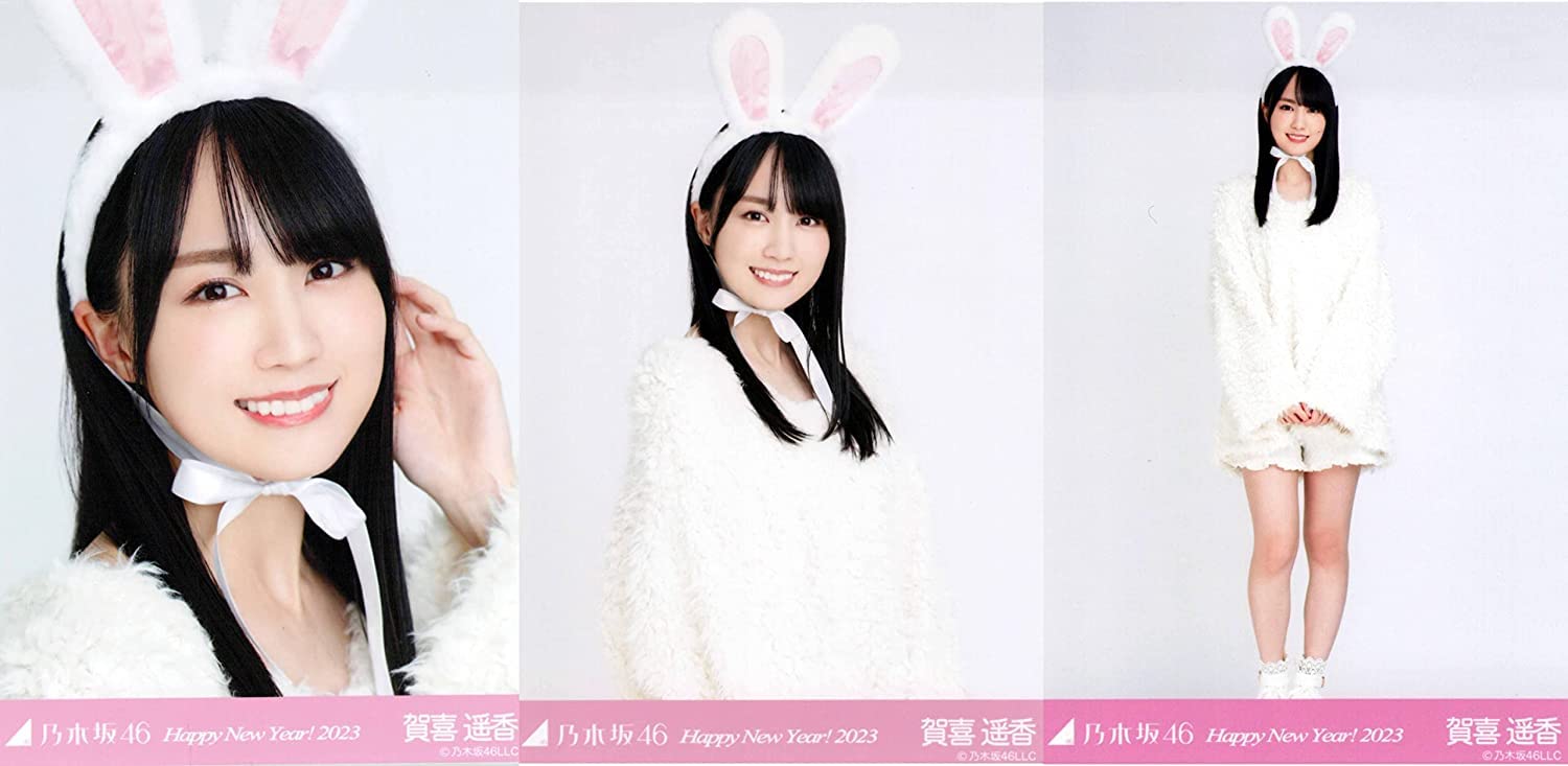 Amazon.co.jp: 乃木坂46 2023年1月ランダム生写真 干支 兎 3種コンプ