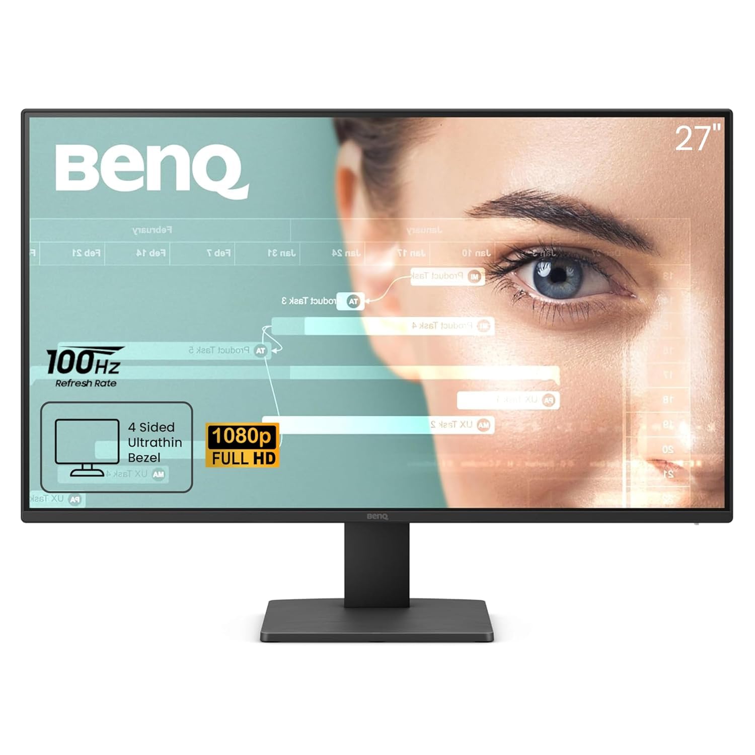 Amazon.com: BenQ GW2791 27” 1080p FHD 100Hz IPS Eye-Care Monitor
