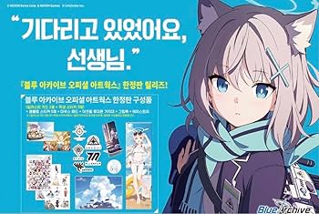 Amazon.co.jp: ブルアカ 韓国限定 オフィシャルアートワークス 韓国版