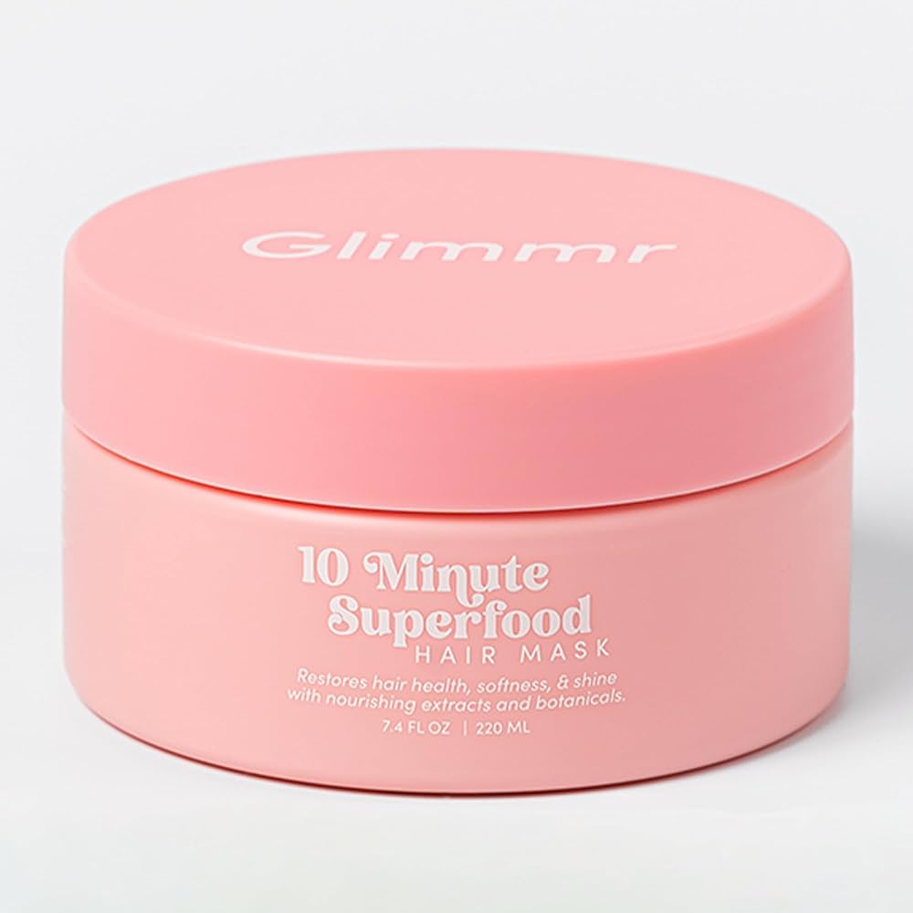 Amazon.com: Glimmr 10-Minute Hair Mask for Damaged Hair – Deep