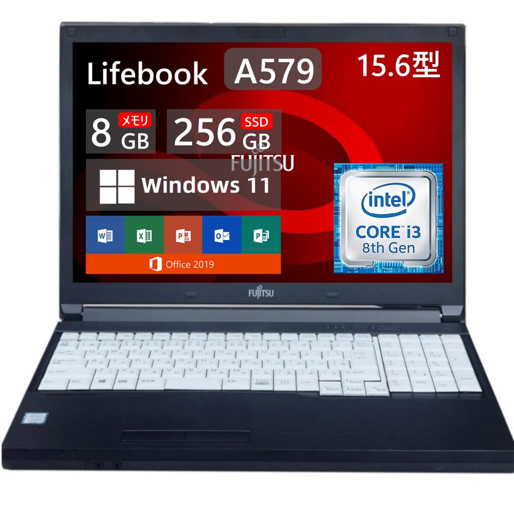 Amazon.co.jp: 【整備済み品】富士通 ノートパソコン LifeBook A579