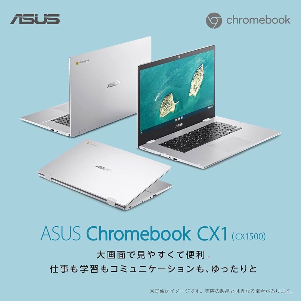 Amazon | ASUS Chromebook クロームブック CX1 15.6インチ 日本語
