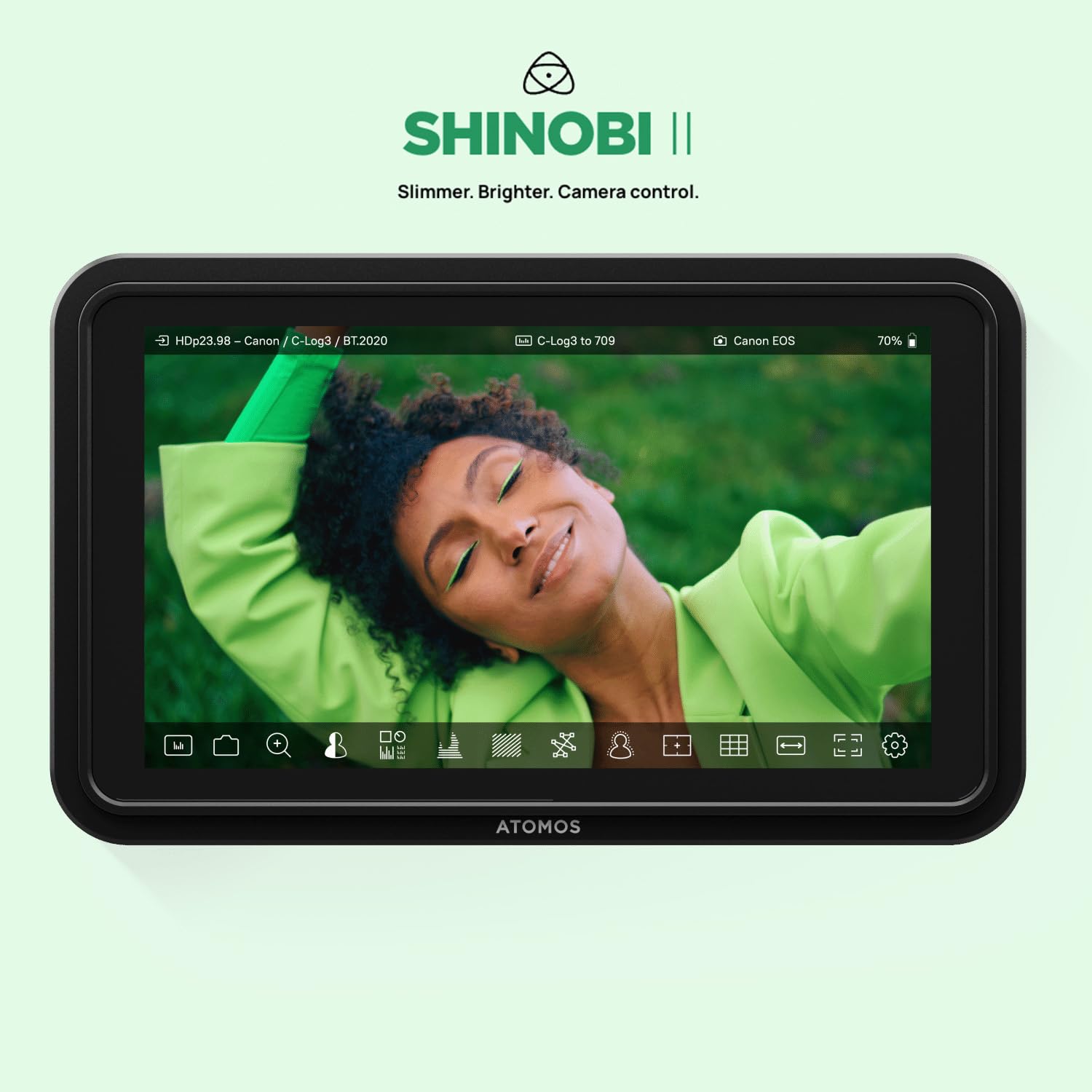 Amazon | Atomos Shinobi II HDMI 4Kモニター HDRタッチスクリーン