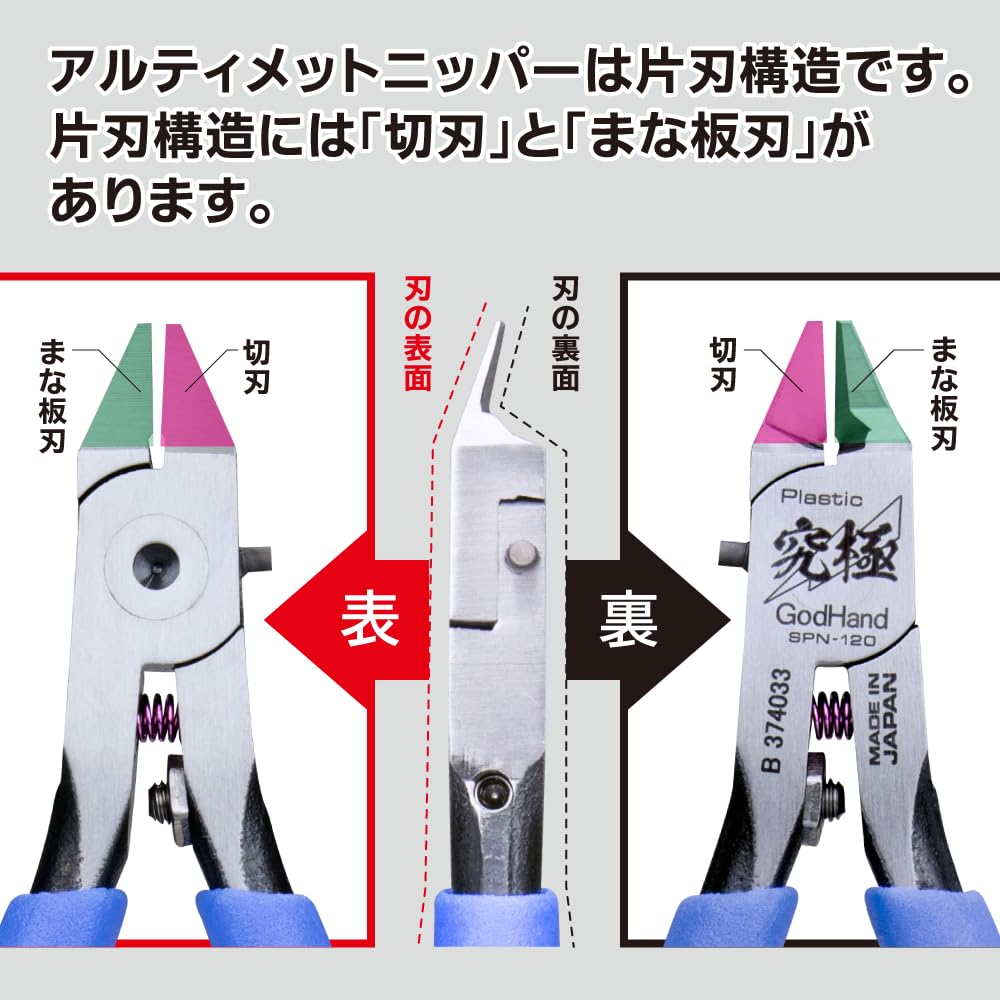 Amazon | ゴッドハンド(GodHand) アルティメットニッパー5.0 GH-SPN