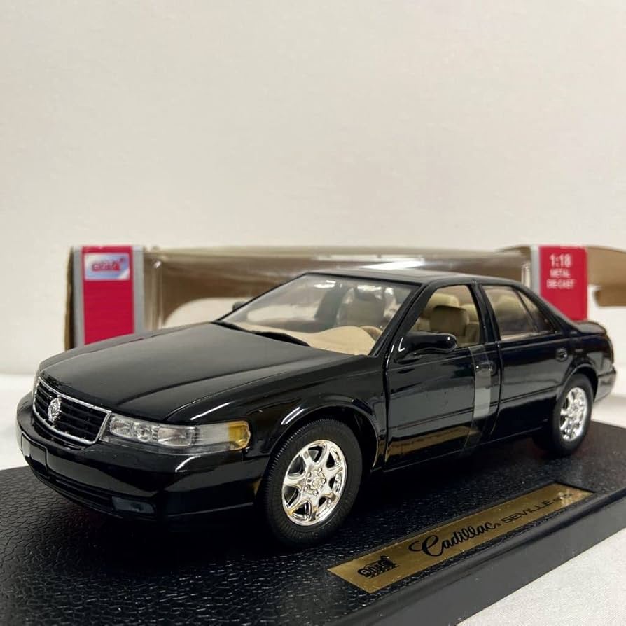 Amazon.co.jp: anson 1/18 Cadillac SEVILLE STS Black アンソン
