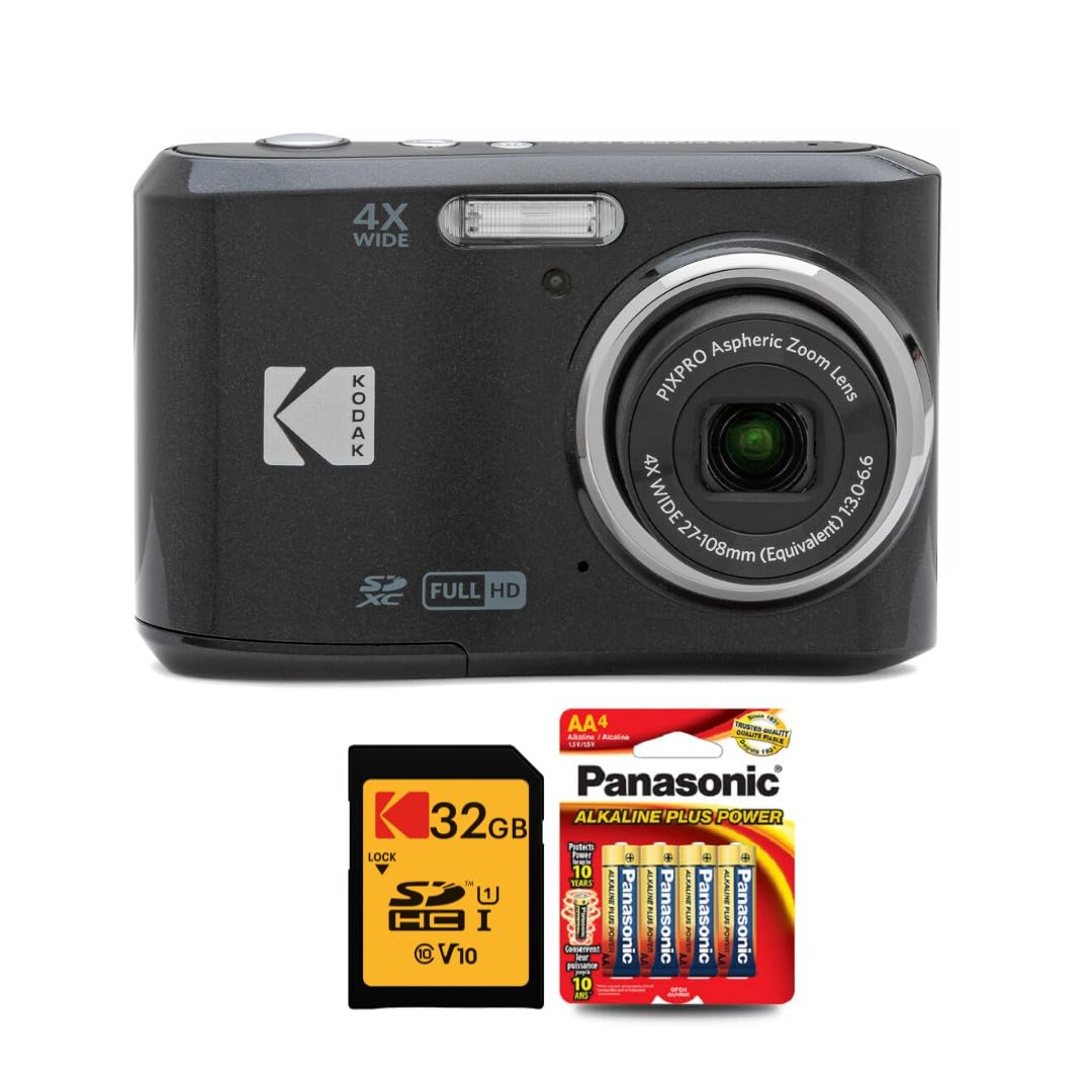 Amazon.co.jp: Kodak PIXPRO FZ45 デジタルカメラ(ブラック) 32GB
