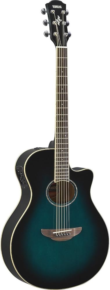 Yamaha APX600 OBB Thin Body Acoustic-Electric Guitar, Oriental