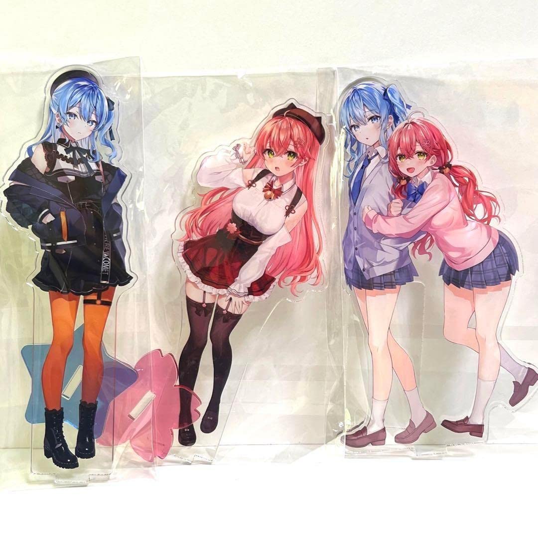 Amazon.co.jp: 星街すいせい さくらみこ みこめっと アクリルスタンド