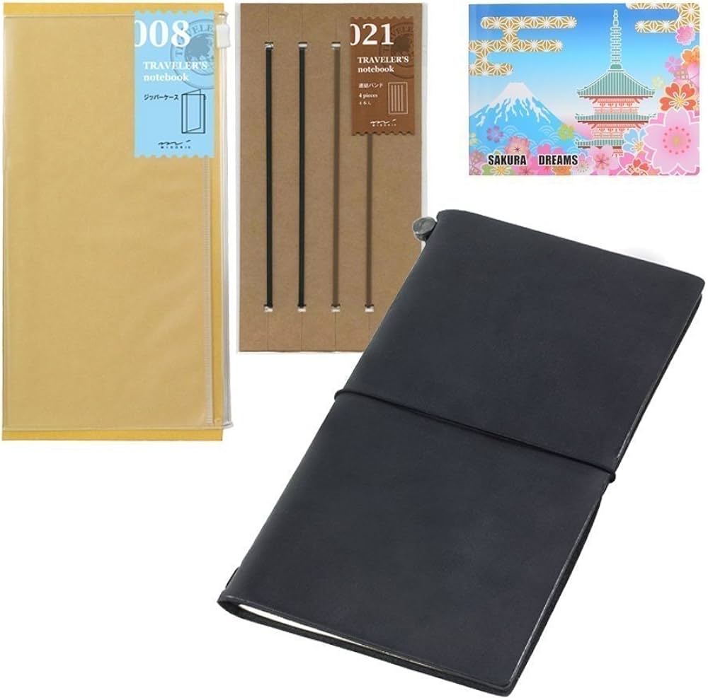 Amazon | ミドリ トラベラーズノート レザーバンドルセット レギュラー