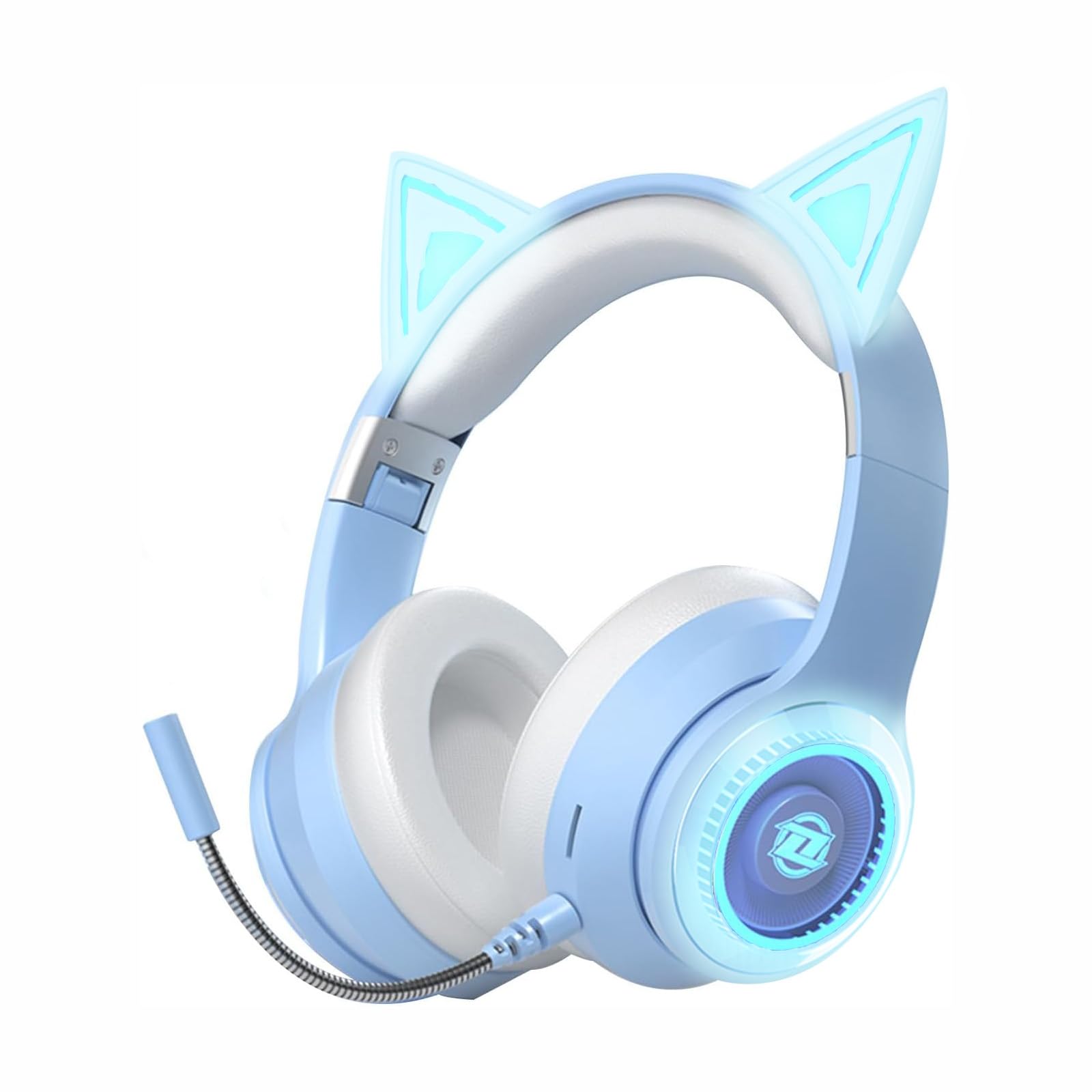 Amazon.co.jp: Bluetooth5.3 猫耳ヘッドホン オーバーイヤーヘッドホン